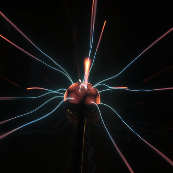 Abstract glowing sphere representing internal energy balance